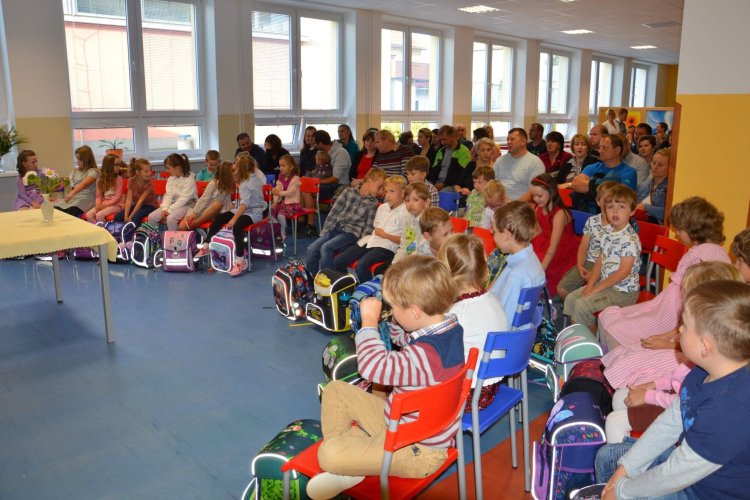 Přivítání prvňáčků 1. 9. 2022